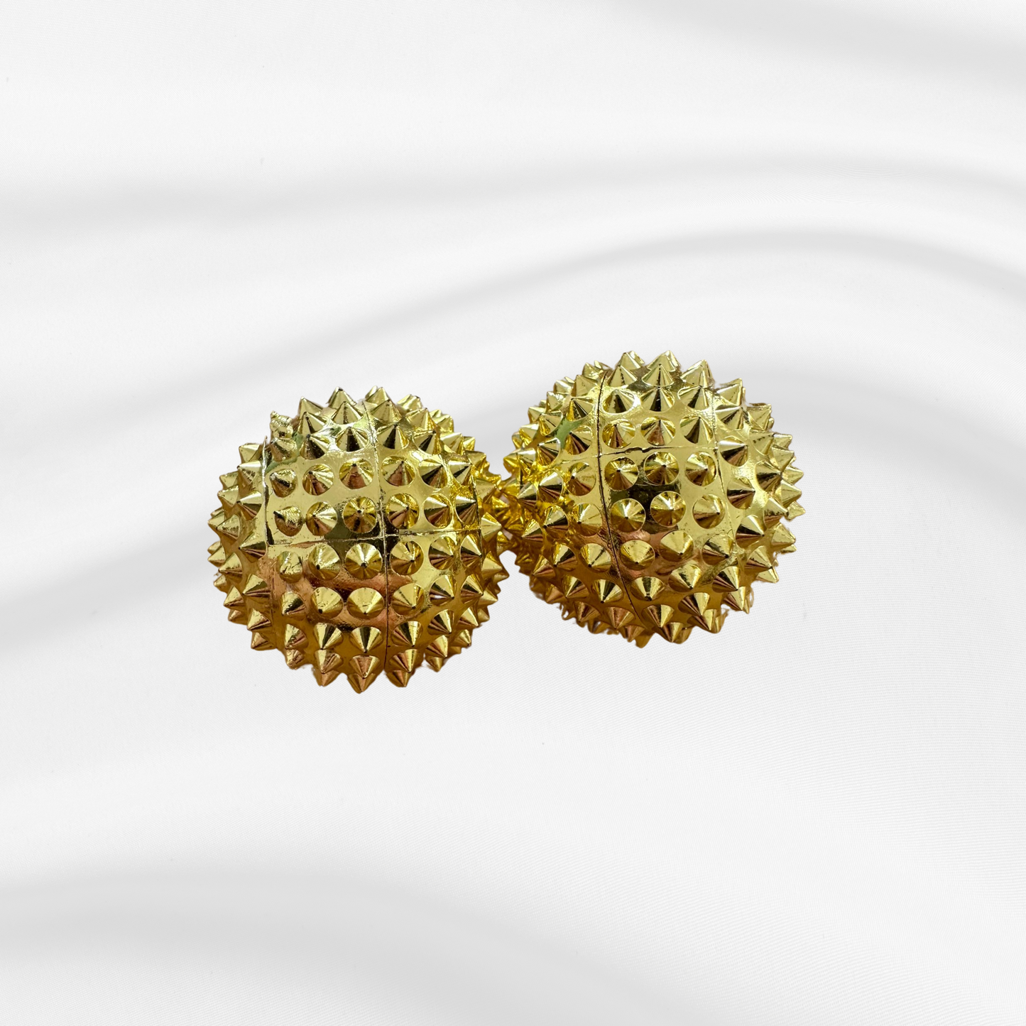 2 Igelbälle - magnetisch - metall