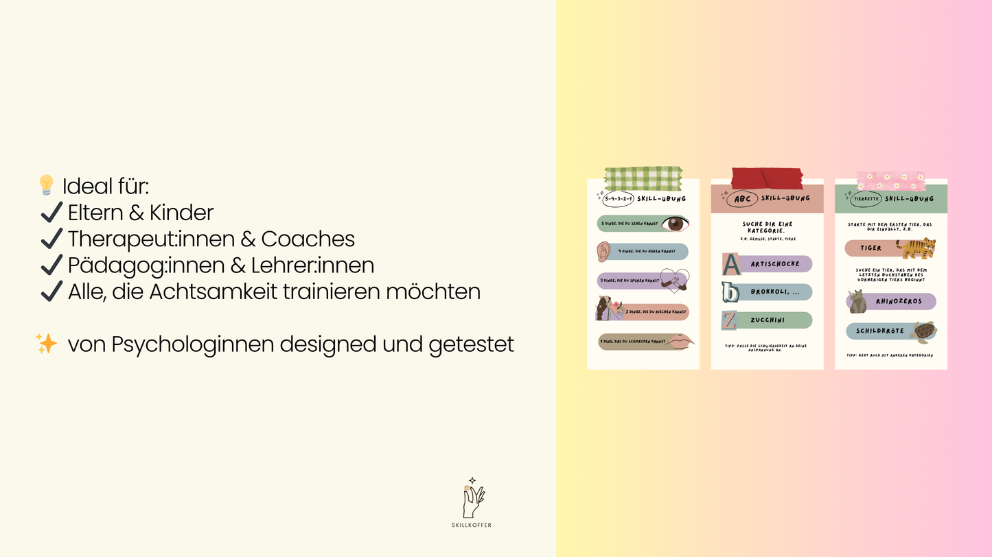 Digital Download - 3er Set Skillkarten