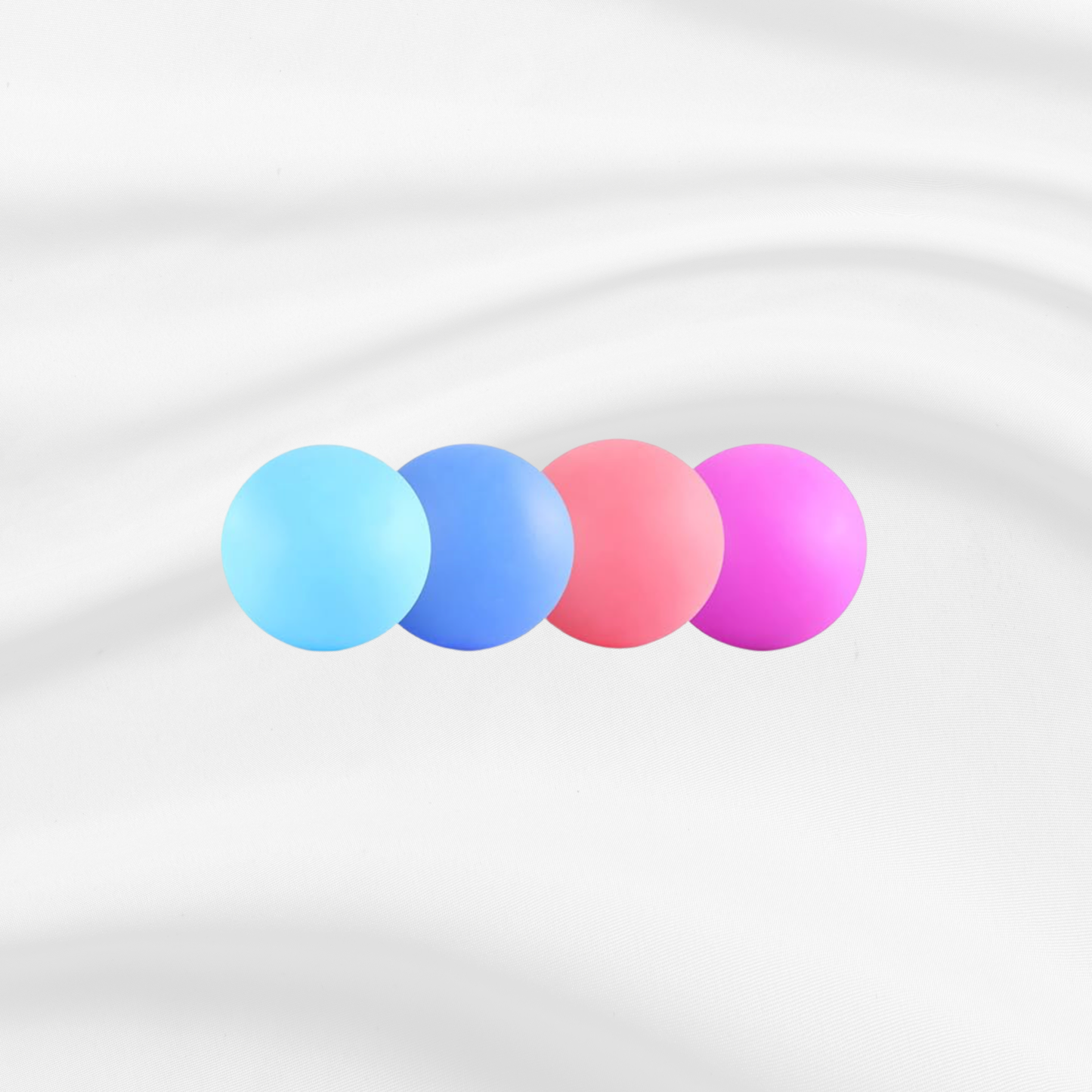 Color changing soft stress ball
